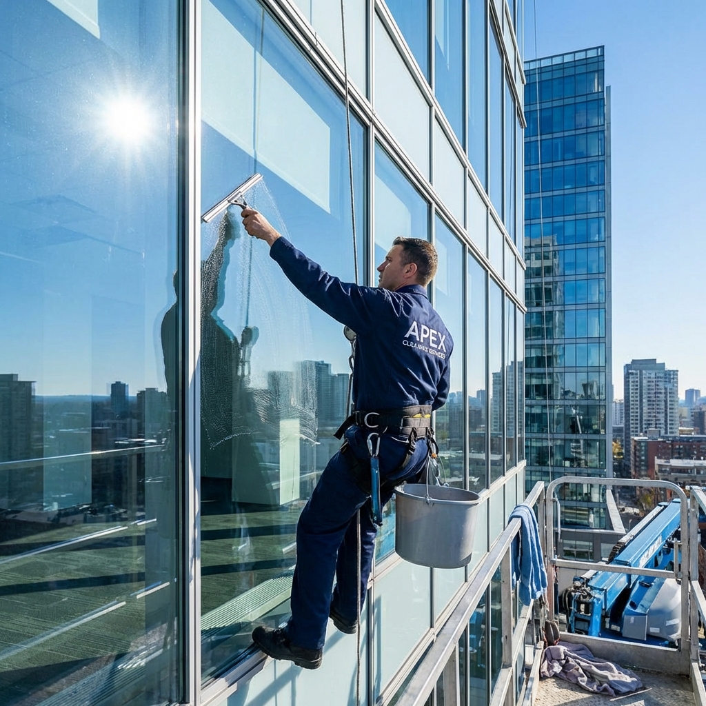 Limpeza de Vidros Profissional